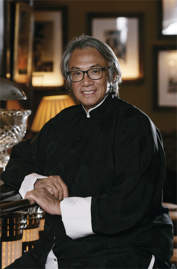 Pheasant shooting is a passion for Sir David Tang, KBE