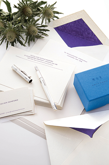 Luxury stationery