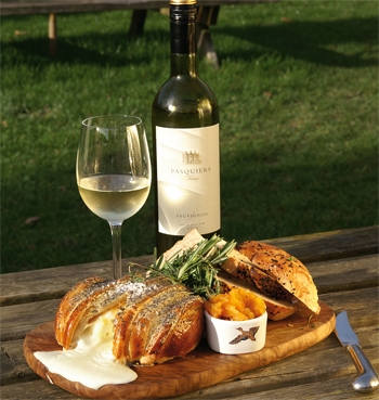 Wigmore (or brie or Reblochon) cheese en croute