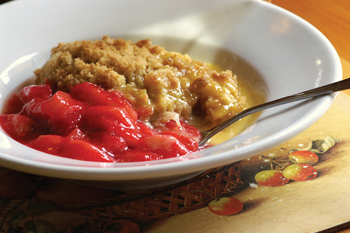 How to make a Great Rhubarb Crumble