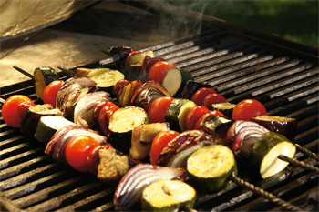 Ratatouille skewers