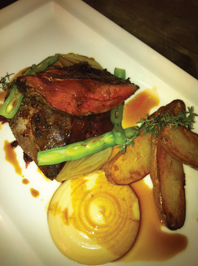 Roast grouse
