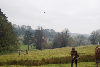 Shooting in Gloucestershire. Shoot report: Pheasant and partridge shooting at the Campden House estate shoot