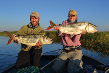 Fly-fishing for Tigerfish