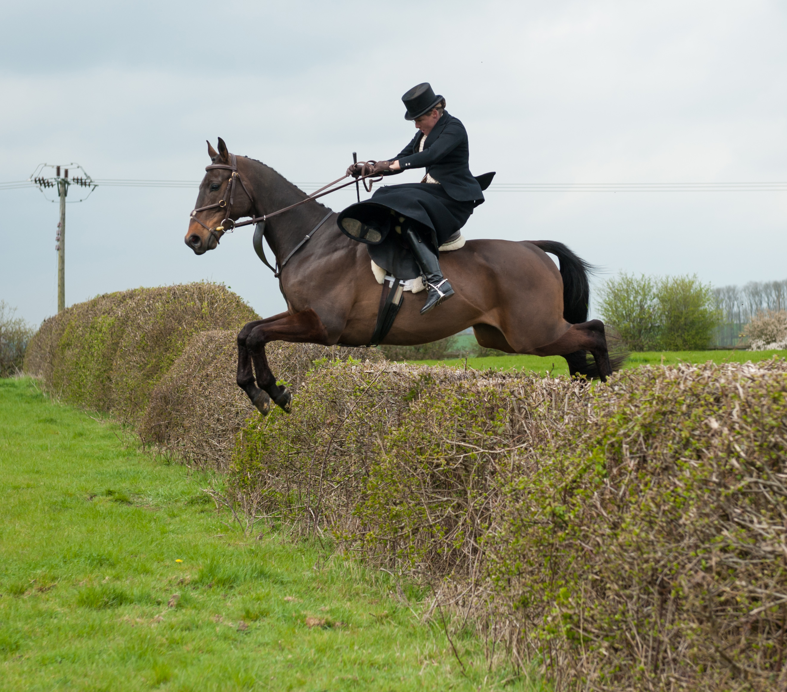 Side saddle video: behind the scenes footage