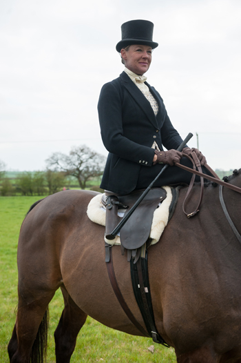 Exclusive images from The Field: side saddle hunting photoshoot