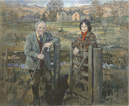 Royal Society of Portrait Painters annual exhibition of portraits at The Mall Galleries, London, 3-18 May 2012