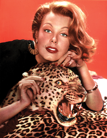 Repairing a leopard skin rug