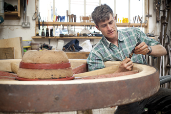 British craftsmen: Wheelwright