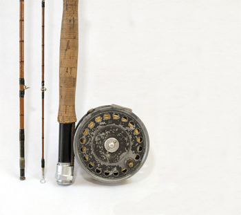 How to separate a stuck fishing rod