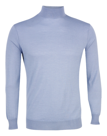 Where can I buy a men's cashmere mix roll neck?